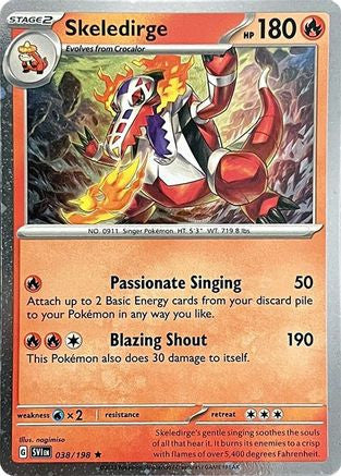 Skeledirge - 038/198 (Cosmos Holo) 38 - Miscellaneous Cards Products Holofoil