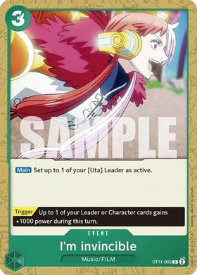 I'm invincible (ST11-005) Starter Deck 11: Uta