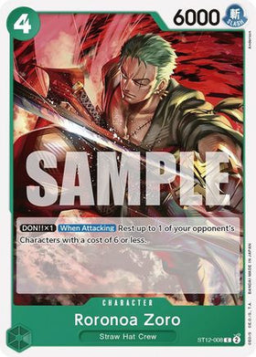 Roronoa Zoro (ST12-008) Starter Deck 12: Zoro and Sanji