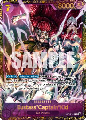 Eustass"Captain"Kid - ST10-013 (ST10-013) One Piece Promotion Cards Foil