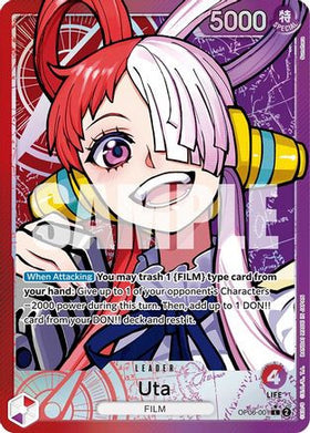 Uta (Alternate Art) (OP06-001) Wings of the Captain Foil