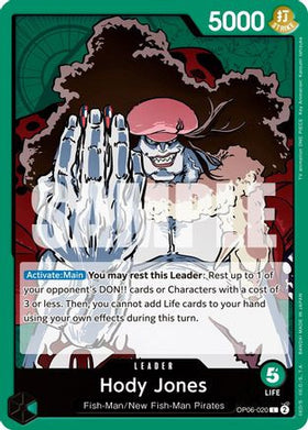 Hody Jones (020) (OP06-020) Wings of the Captain