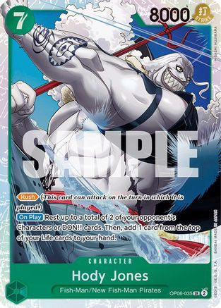 Hody Jones (035) (OP06-035) Wings of the Captain Foil