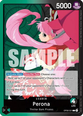 Perona (021) (OP06-021) Wings of the Captain