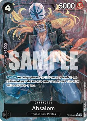 Absalom (Alternate Art) (OP06-081) Wings of the Captain Foil