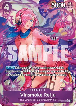 Vinsmoke Reiju (069) (Alternate Art) (OP06-069) Wings of the Captain Foil