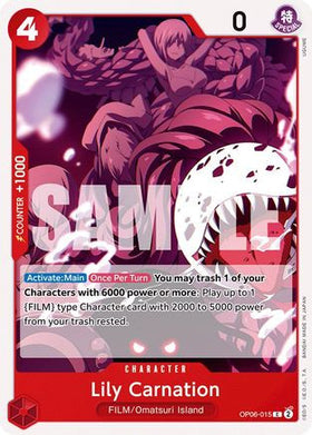 Lily Carnation (OP06-015) Wings of the Captain