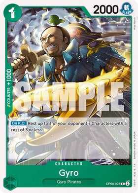 Gyro (OP06-027) Wings of the Captain