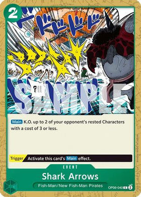 Shark Arrows (OP06-040) Wings of the Captain