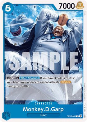 Monkey.D.Garp (OP06-055) Wings of the Captain