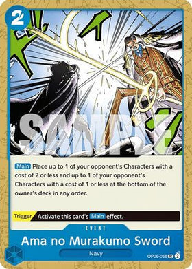 Ama no Murakumo Sword (OP06-056) Wings of the Captain