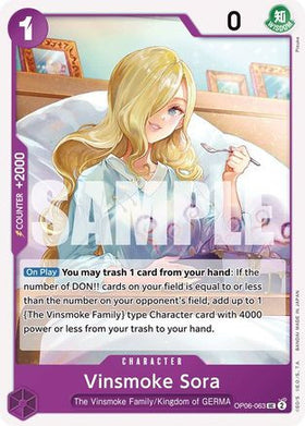Vinsmoke Sora (OP06-063) Wings of the Captain