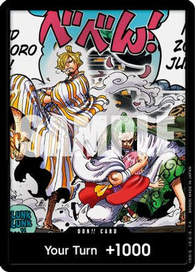 DON!! Card (Alternate Art) Wings of the Captain Foil