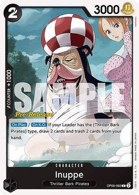 Inuppe (OP06-082) Wings of the Captain Pre-Release Cards