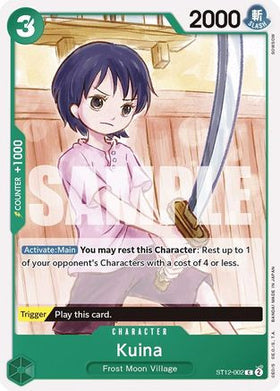 Kuina (ST12-002) Starter Deck 12: Zoro and Sanji