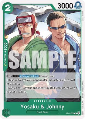 Yosaku & Johnny (ST12-006) Starter Deck 12: Zoro and Sanji