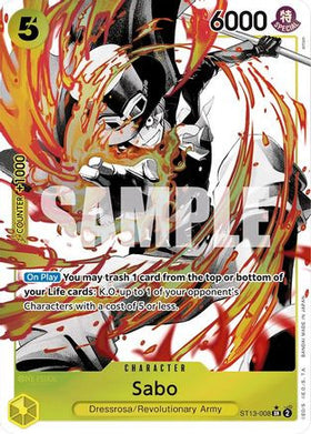 Sabo (008) (Parallel) (ST13-008) Ultra Deck: The Three Brothers Foil