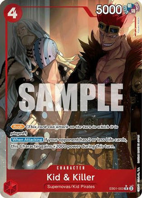 Kid & Killer (Alternate Art) (EB01-003) Extra Booster: Memorial Collection Foil