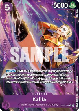 Kalifa (Alternate Art) (EB01-031) Extra Booster: Memorial Collection Foil
