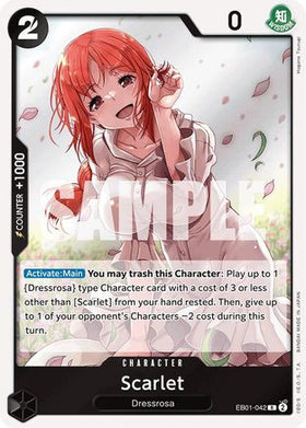 Scarlet (EB01-042) Extra Booster: Memorial Collection Foil