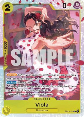 Viola (EB01-052) Extra Booster: Memorial Collection Foil