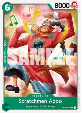 Scratchmen Apoo (OP07-028) 500 Years in the Future