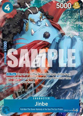 Jinbe (045) (Parallel) (OP07-045) 500 Years in the Future Foil