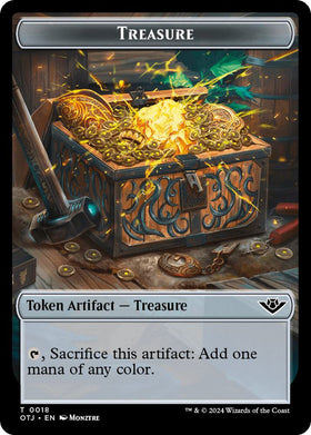 Treasure // Gnome Double-Sided Token