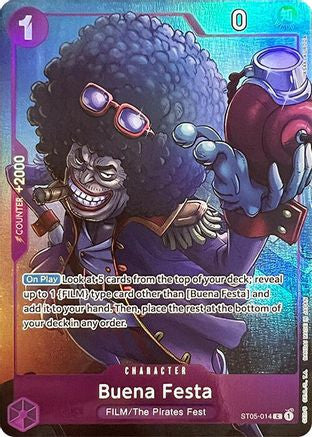 Buena Festa (Premium Card Collection -Best Selection Vol. 1-) (ST05-014) One Piece Promotion Cards Foil