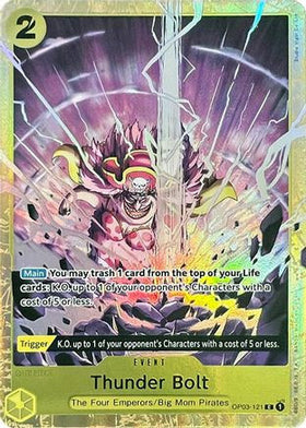 Thunder Bolt (Premium Card Collection -Best Selection Vol. 1-) (OP03-121) One Piece Promotion Cards Foil