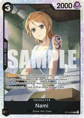 Nami (ST14-006) Starter Deck 14: 3D2Y Foil