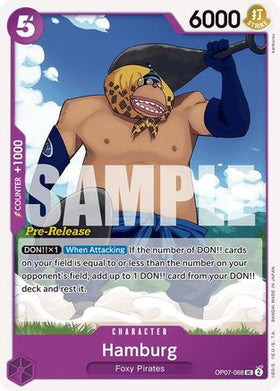 Hamburg (OP07-068) 500 Years in the Future Pre-Release Cards