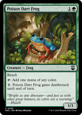 Poison Dart Frog (Ripple Foil)