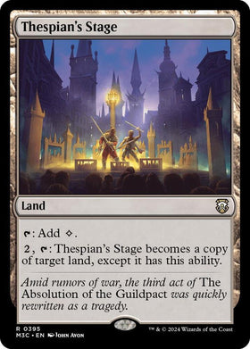 Thespian's Stage (Ripple Foil)