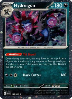 Hydreigon (Cosmos Holo) - Blister Exclusives Holofoil