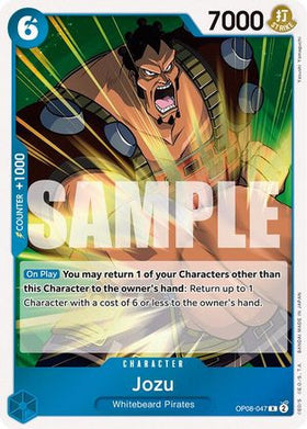 Jozu (OP08-047) Two Legends Foil
