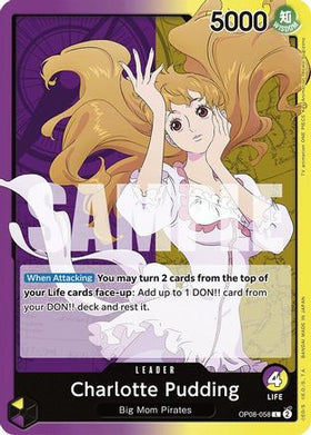 Charlotte Pudding (058) (OP08-058) Two Legends