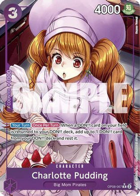 Charlotte Pudding (067) (Parallel) (OP08-067) Two Legends Foil