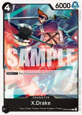 X.Drake (OP08-093) Two Legends