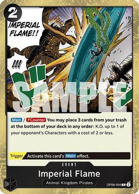 Imperial Flame (OP08-094) Two Legends Foil