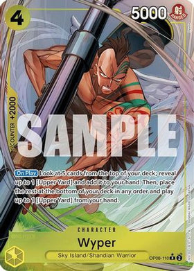 Wyper (Parallel) (OP08-110) Two Legends Foil
