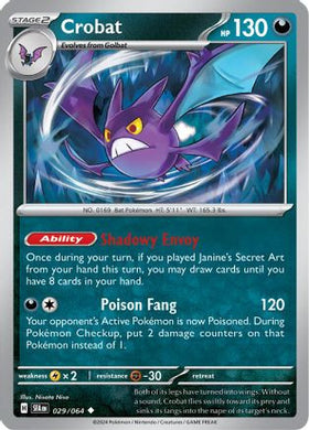 Crobat 29 - SV Shrouded Fable