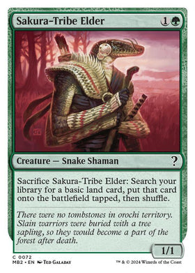 Sakura-Tribe Elder (White Border)