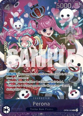 Perona (Treasure Cup 2024) (OP06-093) One Piece Promotion Cards Foil