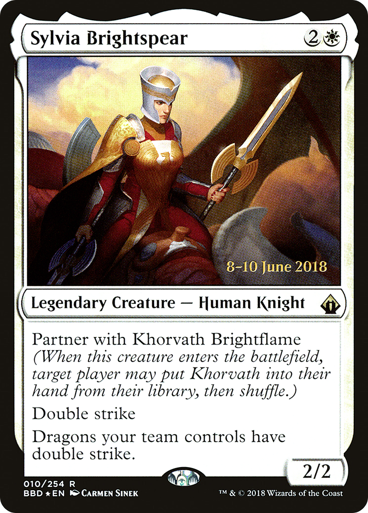 Sylvia Brightspear (LARP-10S) - Battlebond Promos Foil