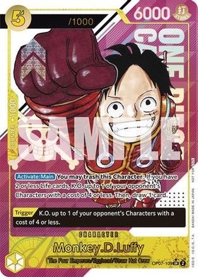 Monkey.D.Luffy (CS 2024 Event Pack) (OP07-109) One Piece Promotion Cards