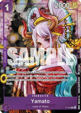 Yamato (CS 2024 Event Pack Finalist) (P-046) One Piece Promotion Cards Foil