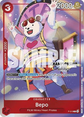 Bepo (CS 2024 Celebration Pack) (P-019) One Piece Promotion Cards Foil