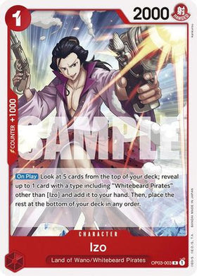 Izo (OP03-003) Starter Deck 15: RED Edward.Newgate