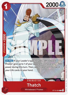 Thatch (ST15-004) Starter Deck 15: RED Edward.Newgate